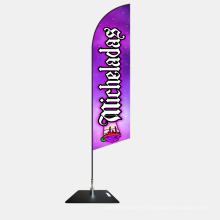 Outdoor Advertising  Digital printed  Customized  Aluminium flag Pole Beach Banner